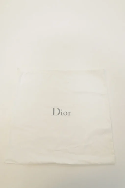 Baby blue and orange Be Dior top handle bag with detachable shoulder strap