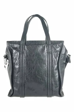 Balenciaga black leather Bazar shopper bag