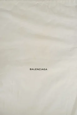 Balenciaga black leather Bazar shopper bag
