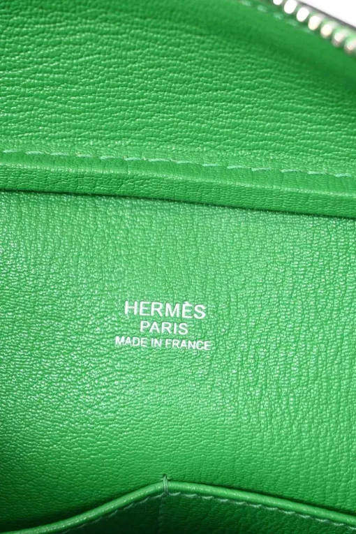 Bamboo Togo leather and 'Brides De Gala En Desordre' Toile Plume 32 handbag
