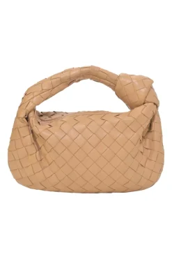 Beige intrecciato nappa leather Mini Jodie bag