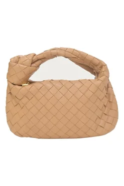 Beige intrecciato nappa leather Mini Jodie bag