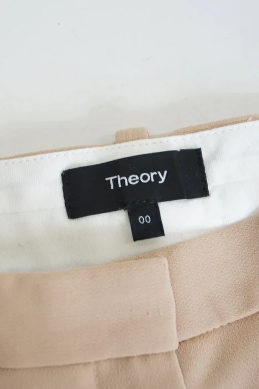 Beige triacetate-blend crêpe mid-rise cropped wide leg trousers