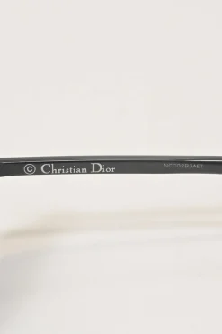 Black acetate and tinted polycarbonate oversized DiorGraphix3 F square sunglasses