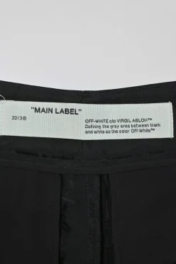 Black acetate-blend logo jacquard tailored shorts