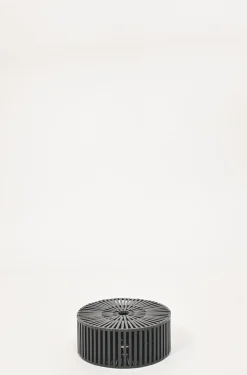 Black and brown acrylic Luna crossbody bag
