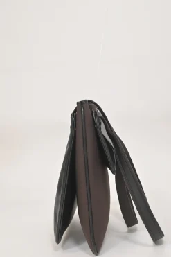 Black and brown Evercolor leather and Toile Officier Mrs. Hippie shoulder bag