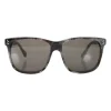 Black and grey acetate sunglasses