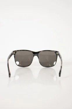 Black and grey acetate sunglasses