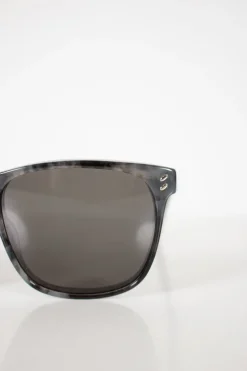 Black and grey acetate sunglasses