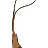Black and tobacco leather Oran Nano charm