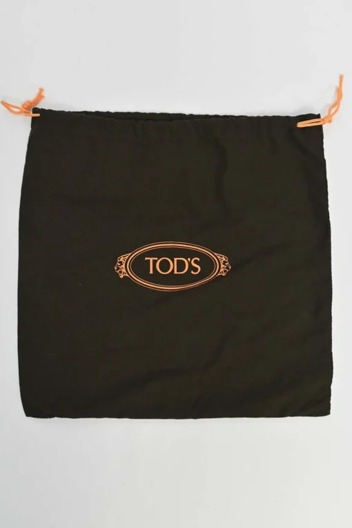 Black calf hair Pochette Double T handbag