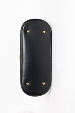 Black calfskin C'est Dior medium bag