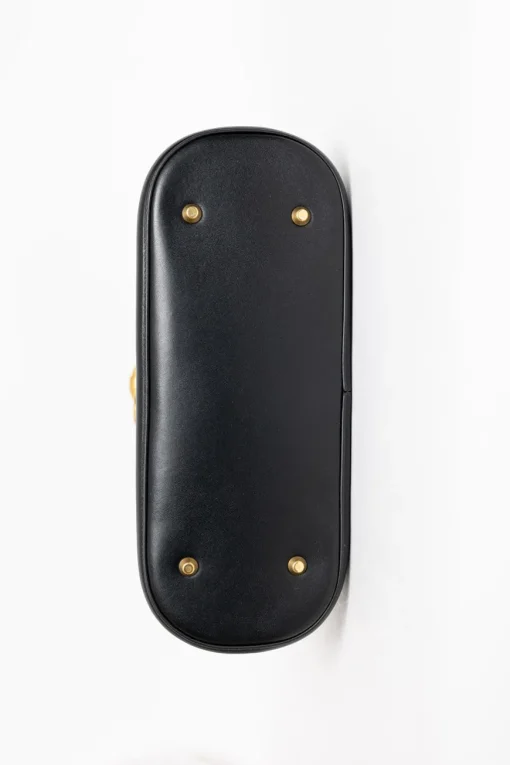 Black calfskin C'est Dior medium bag
