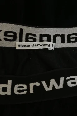 Black cotton-blend velour pull-on logo band slouchy joggers