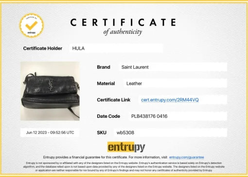 Black croc-embossed crinkle leather West Hollywood fold-over shoulder bag with adjustable shoulder strap