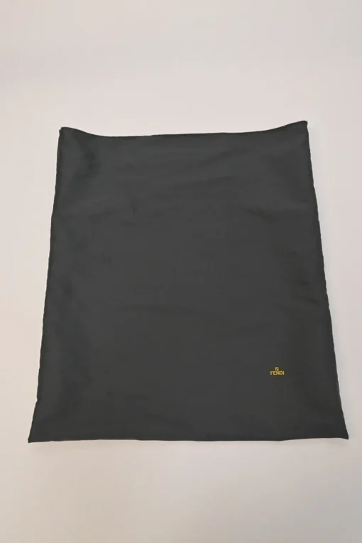 Black floral-embossed leather East West Boston bag