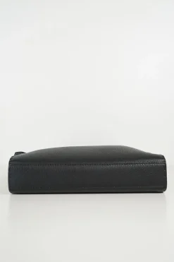 Black Leather Monster Peekaboo Fit Mini Bag with Strap