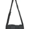 Black padded nylon Tech Cassette shoulder bag