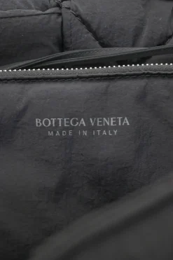 Black padded nylon Tech Cassette shoulder bag