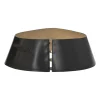 Black polished calfskin harness-style belt with stacked hook and eye closure