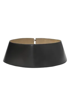 Black polished calfskin harness-style belt with stacked hook and eye closure