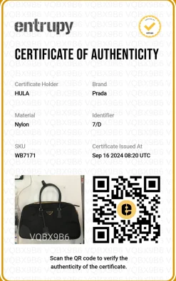 Black Re-nylon and Saffiano leather large Re-Edition 1978 two-handle bag