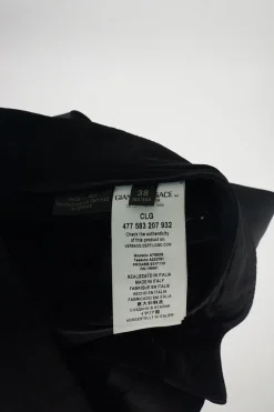 Black viscose-blend grommet biker leggings with exposed zip appliqué
