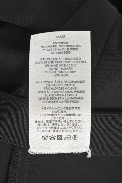 Black viscose-blend pull-on high-rise cropped leg skinny slacks