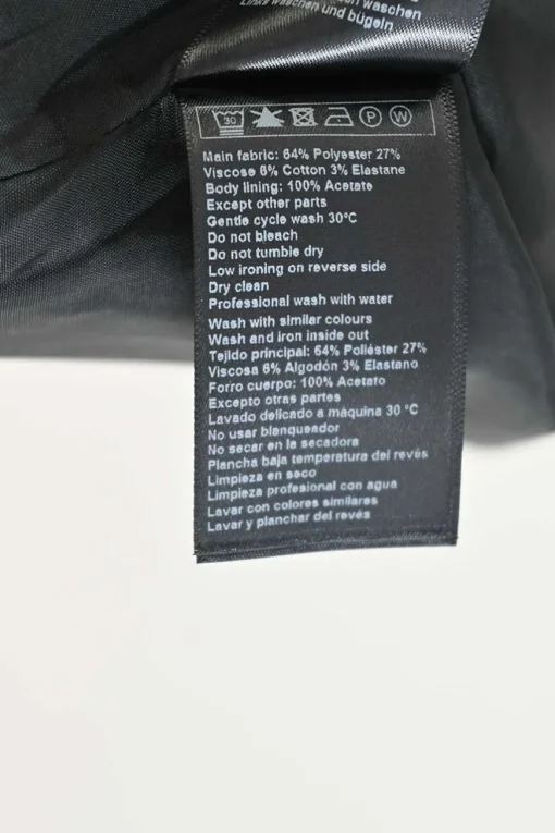 Black viscose-blend sailor-style mini wrap-front slit skirt