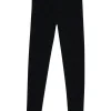 Black viscose-blend semi-sheer 4G monogram jacquard knit leggings