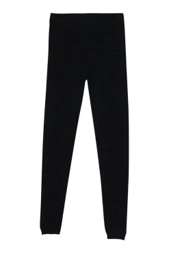 Black viscose-blend semi-sheer 4G monogram jacquard knit leggings