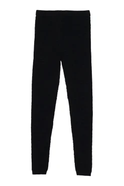 Black viscose-blend semi-sheer 4G monogram jacquard knit leggings