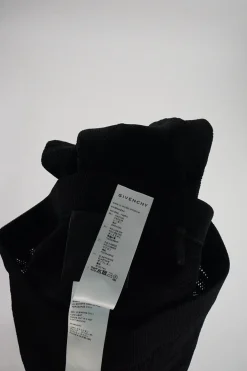 Black viscose-blend semi-sheer 4G monogram jacquard knit leggings