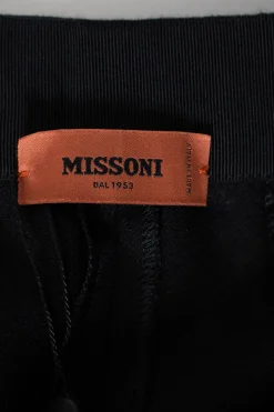 Black wide leg pants with pleats