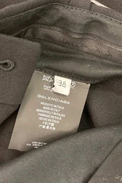 Black Wool Pants