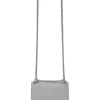 Blue leather Kan I flap shoulder bag chain strap