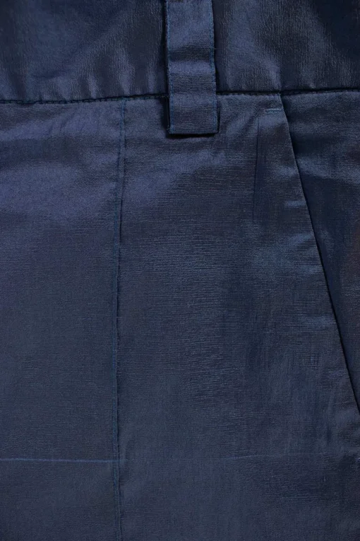 Blue shimmery pants