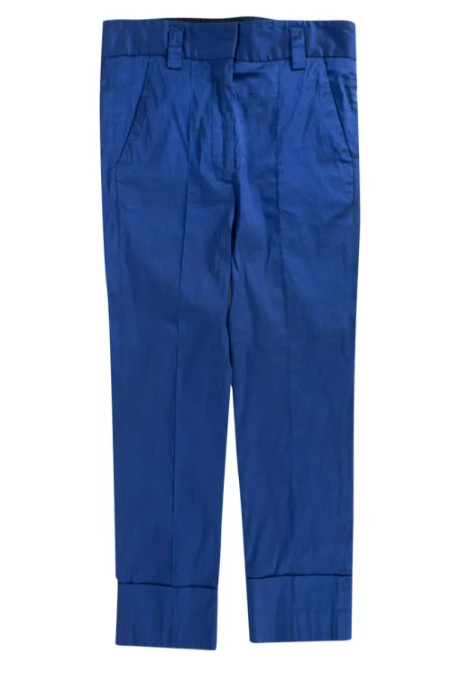 Blue shimmery pants