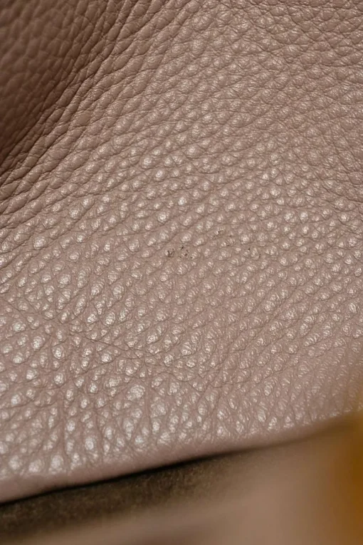 Blush grained leather Sedgewick zip-trim tote bag