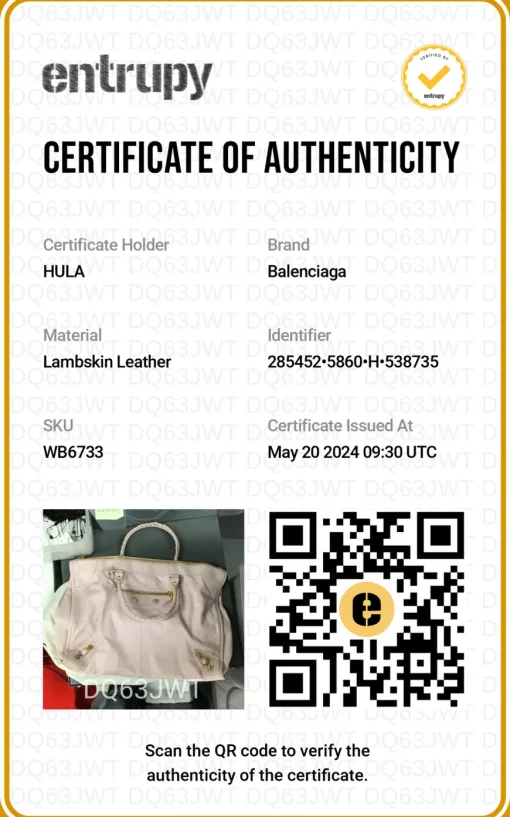 Blush leather Giant 12 Golden City bag