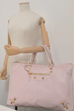 Blush leather Giant 12 Golden City bag