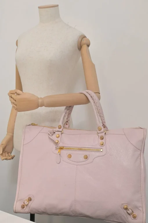 Blush leather Giant 12 Golden City bag