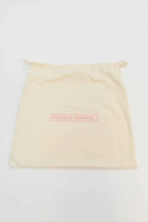 Blush suede envelope clutch