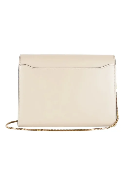 Boyy grey buckle travel case shoulder bag with gold tone hardware