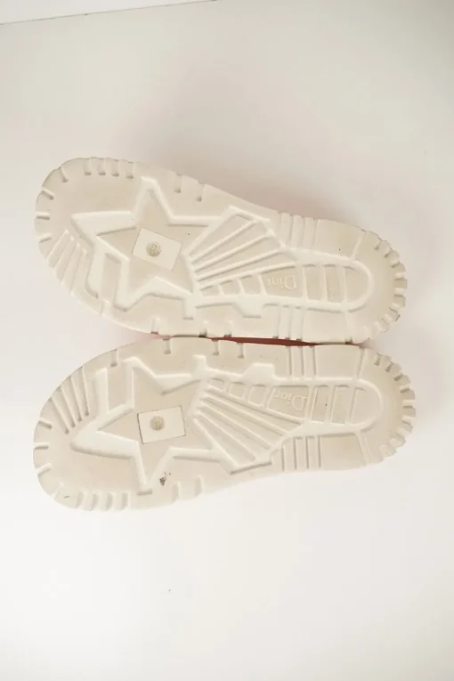 Bright pink cotton and rubber Toile de Juoy anatomic Dway chunky slide sandals