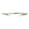 Brooks Brothers White Pearls Imitation Rhodium Plated Choker