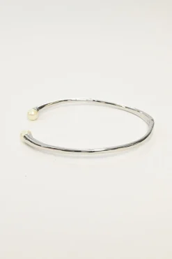 Brooks Brothers White Pearls Imitation Rhodium Plated Choker