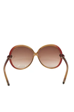 Brown acetate gradient oversized Nicole TF0164 sunglasses