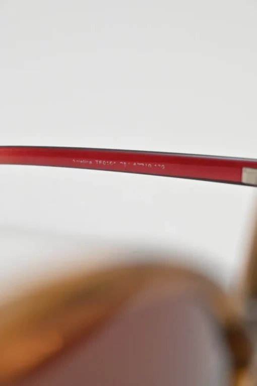 Brown acetate gradient oversized Nicole TF0164 sunglasses